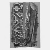 航空機キャリアカールビンソンキッチンタオル キッチンタオル (縦)