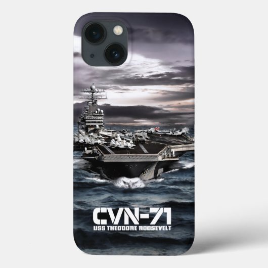 航空機キャリアセオドアルーズベルトiPad Mini ケース Case-Mate iPhoneケース (裏面)