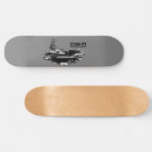 航空機キャリアセオドアルーズベルトSKATEBOARD スケートボード (横)