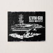 航空機キャリアニミッツ富士パズル ジグソーパズル (横)