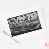 航空機キャリアCarl Vinsonステッカー 長方形シール (封筒)