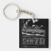 航空機キャリアCarl Vinson キーホルダー (正面)