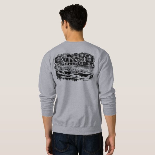 航空機キャリアCarl Vinson Tシャツ (裏面フル)