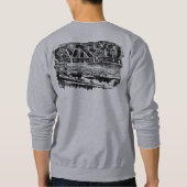 航空機キャリアCarl Vinson Tシャツ (裏面)