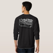 航空機キャリアCarl Vinson Tシャツ (裏面フル)