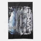 航空機キャリアD.D.アイゼンハワーキッチンタオル キッチンタオル (縦)