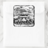 航空機キャリアDwight D. Eisenhowerシール スクエアシール (バッグ)