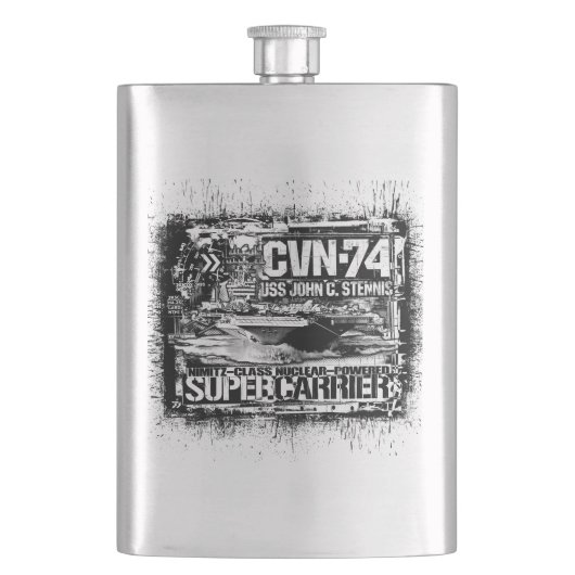 航空機キャリアJohn C. Stennis クラシック Flask フラスク (正面)