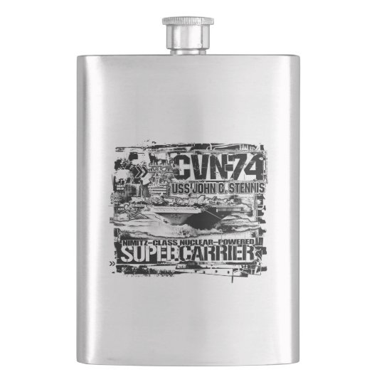 航空機キャリアJohn C. Stennis クラシック Flask フラスク (正面)