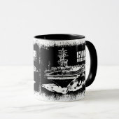 航空機キャリアNimitz Mug マグカップ (正面右)