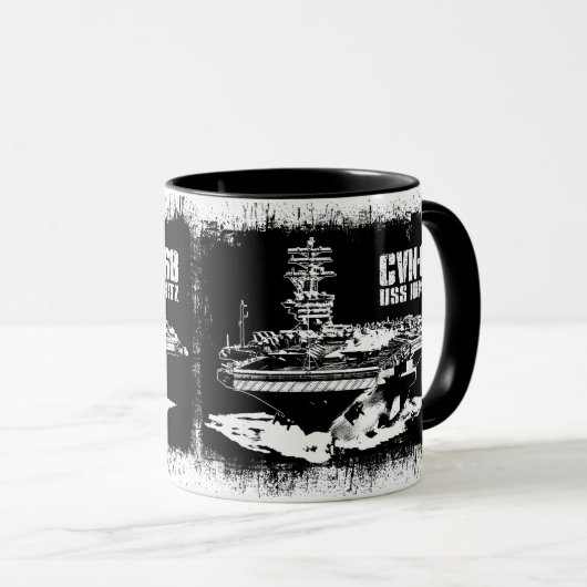 航空機キャリアNimitz Mug マグカップ (正面右)