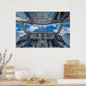 航空機コックピットポスター ポスター (キッチン)