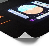 航空機コックピット ポスター (角)