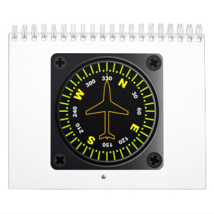 航空機コンパス カレンダー