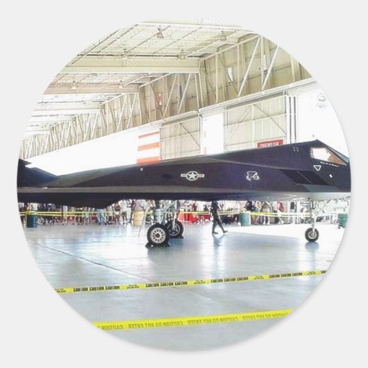 航空機ステルス戦闘機 ラウンドシール (正面)