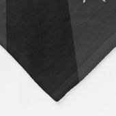 航空機セスナシルエット飛んでいるブラック日が差すこと フリースブランケット (角)