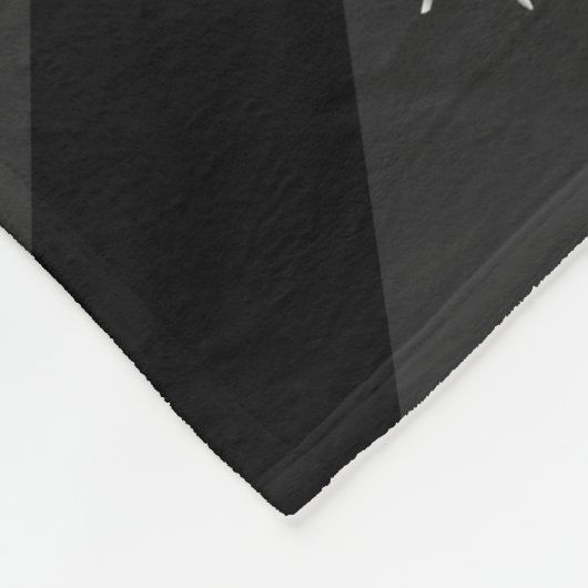 航空機セスナシルエット飛んでいるブラック日が差すこと フリースブランケット (角)