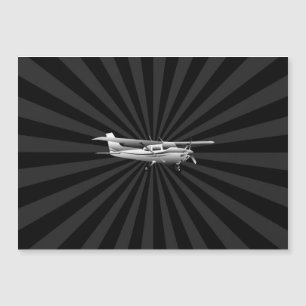 航空機セスナシルエット飛んでいる日が差すことデコール
