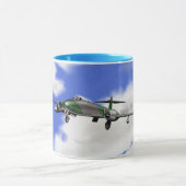 航空機デザイン マグカップ (中央)