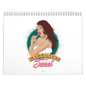 航空機ノーズアートガールスイート独占的ギフトアイディア カレンダー (カバー)