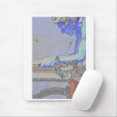 航空機バーの絵を描くこと マウスパッド (マウス)