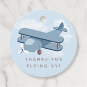 航空機パイロットボーイ誕生日 フェイバータグ (正面)