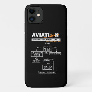航空機パイロット航空事故射撃、 発砲ガイド iPhone 11 ケース