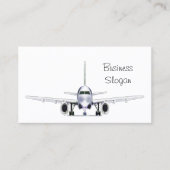 航空機パイロット 名刺 (正面)