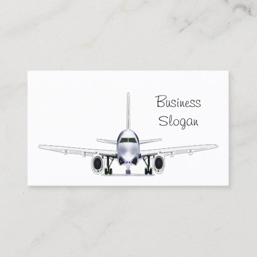 航空機パイロット 名刺 (正面)