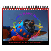 航空機ラジアルエンジンミニデイトブック カレンダー (カバー)