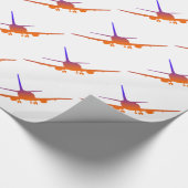 航空機ラッピング紙 ラッピングペーパー (角)