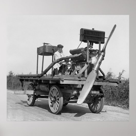 航空機ワゴン： 1922 ポスター (正面)