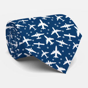 航空機主将パイロット航空機型 ネクタイ