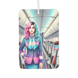 航空機乗務員#1 カーエアーフレッシュナー