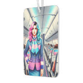 航空機乗務員#1 カーエアーフレッシュナー (左)