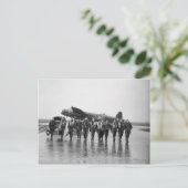 航空機乗組員106ランカスター爆撃機RAF ポストカード (スタンド正面)