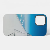 航空機乱流翼 iPhoneケース (裏面横)