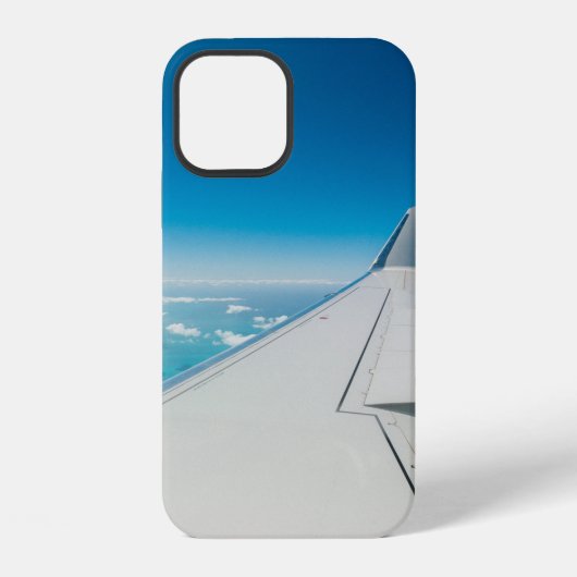 航空機乱流翼 iPhoneケース (裏面)