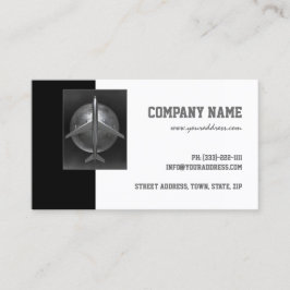 航空機会社金属エアバス世界旅行カード 名刺