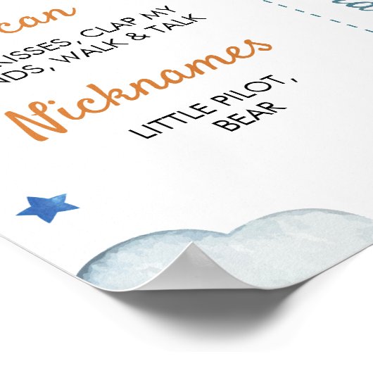 航空機初の誕生日マイルストーンのポスター ポスター (角)