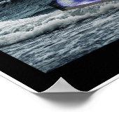 航空機十九バミューダ三角形 ポスター (角)