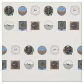 航空機器の生地 ファブリック (見本)