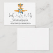 航空機少年テディベアベビー エンクロージャーカード (正面/裏面)