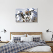 航空機救助消防海兵隊 キャンバスプリント (インサイチュ (寝室))