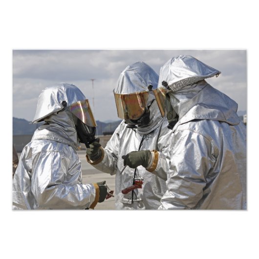 航空機救助消防海兵隊 フォトプリント            (正面)