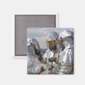 航空機救助消防海兵隊 マグネット (正面/裏面)