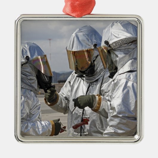 航空機救助消防海兵隊 メタルオーナメント (正面)