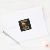 航空機整備士パイロットにも英雄が必要 スクエアシール (封筒)