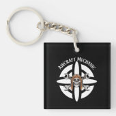 航空機整備士ミニマシンプルリスト航空 キーホルダー (正面)