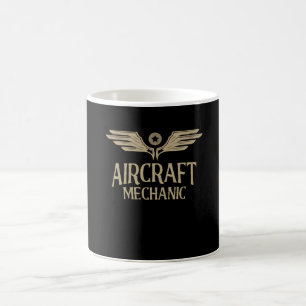 航空機整備士航空機整備 コーヒーマグカップ
